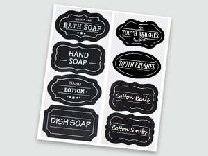 waterproof sticker labels