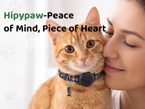 GPS Pet Tracker CollarMini Smart Real Time Tracking Tag for Cats Dogs, No Monthly Fee