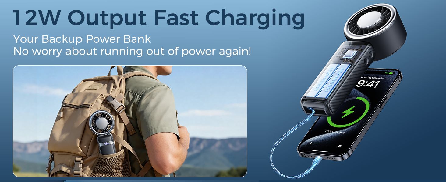 12W Output Fast Charging