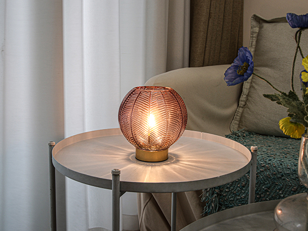 Battery Operated Table Lamp with Timer