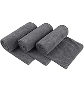 KinHwa Absorbent Workout Towels for Gym Soft Gym Towels for Sweat Microfiber Sports Towel Perfect...