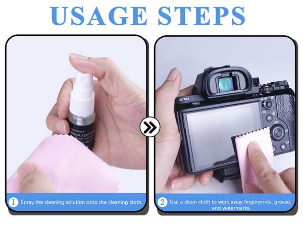 Camera Cleaning kit - Professional Camera Lens Cleaning Kit,Complete DSLR
