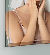 Frame less mirror