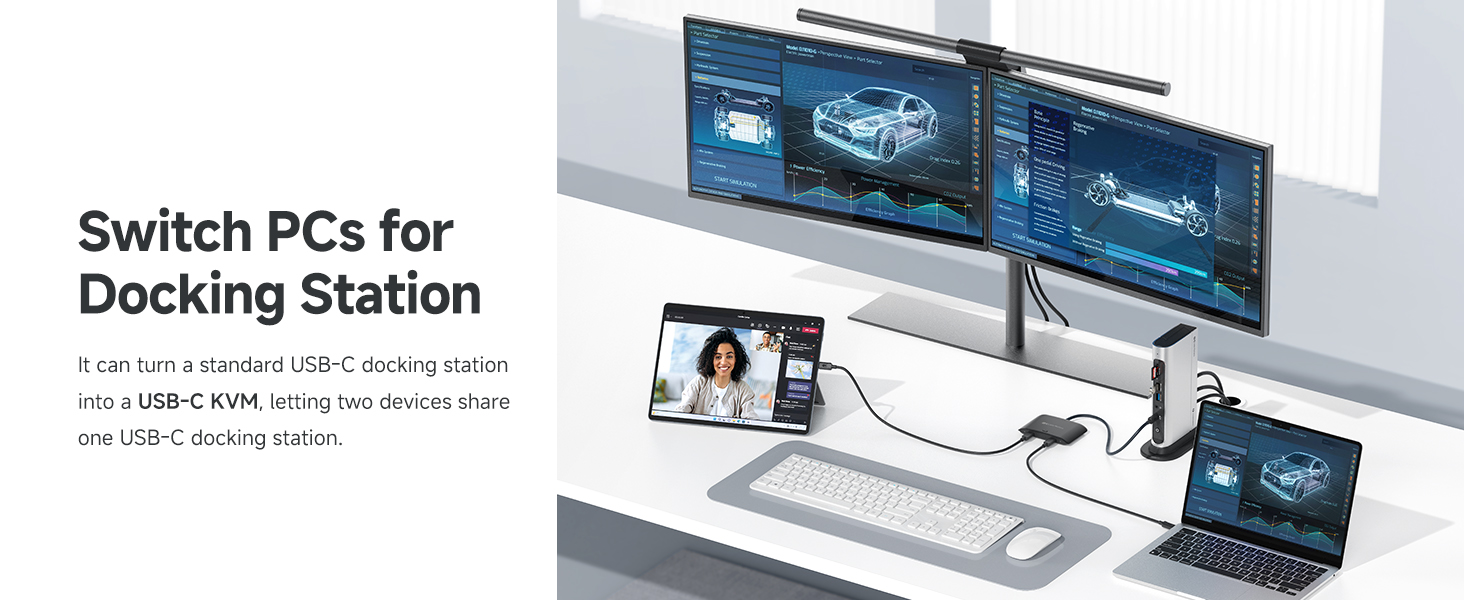kvm usb c