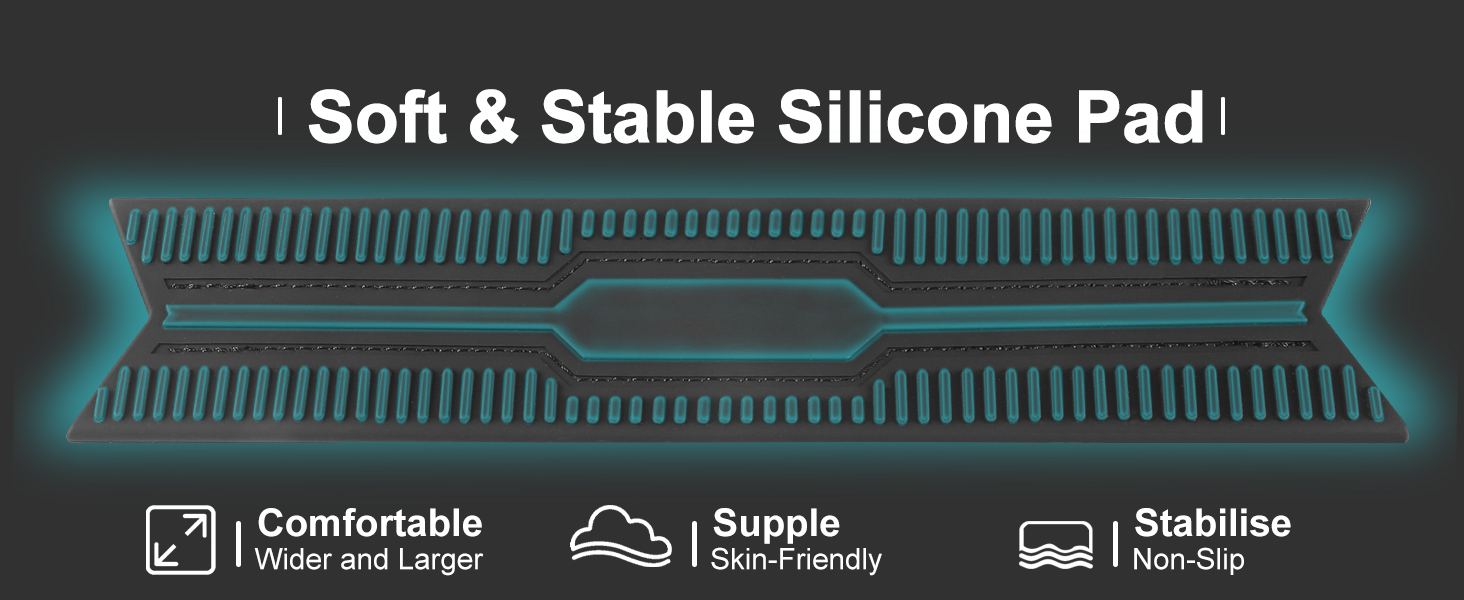 Soft silicone pad
