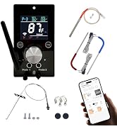 Meatender WiFi PID Grill Controller Kits Compatible with Traeger Pro 22/34, Pit Boss 700/820, Z G...