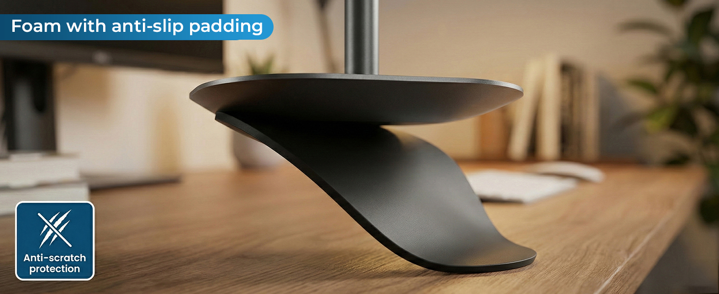 Portable monitor stand &amp desktop stand anti-slip base ideal desk stand iPad A16 accessories