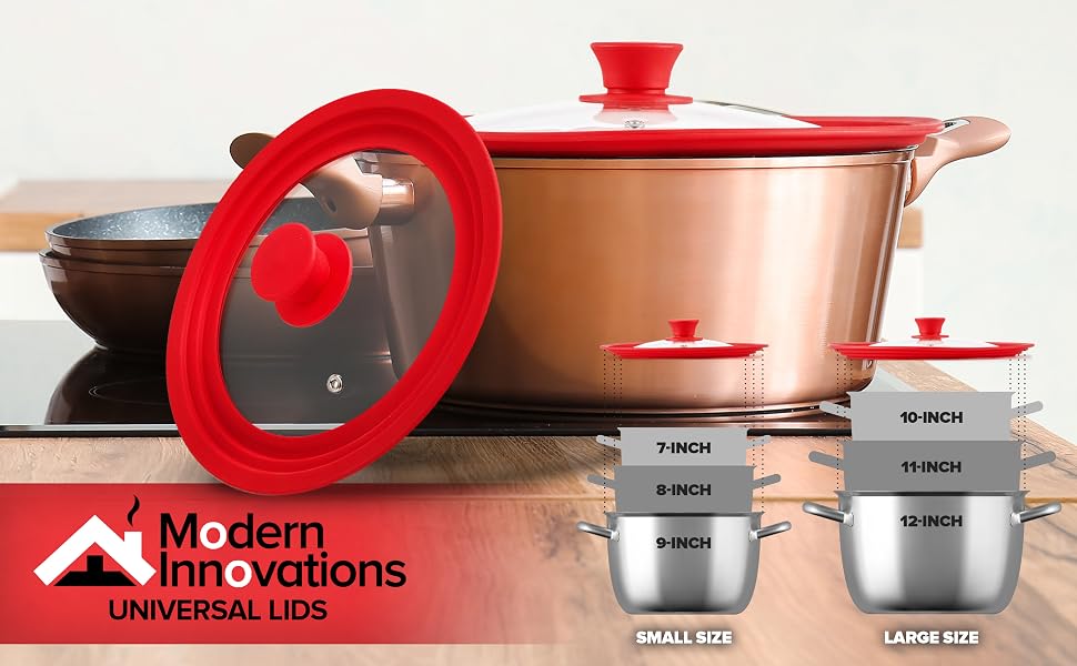 silicone lids for pots and pans
