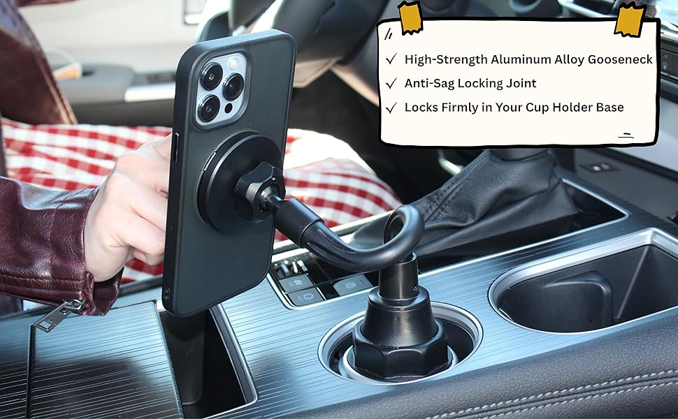 Cupholder magsafe mount