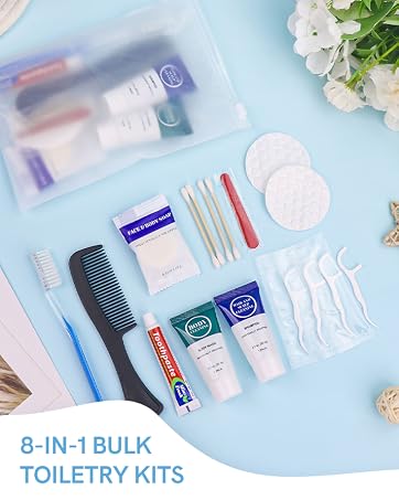 8-IN-1 BULK TOILETRY KITS
