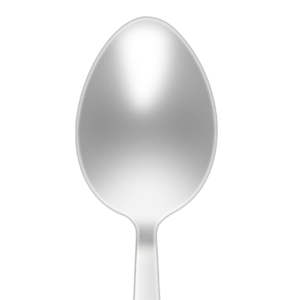 bright mirror polish round spoon