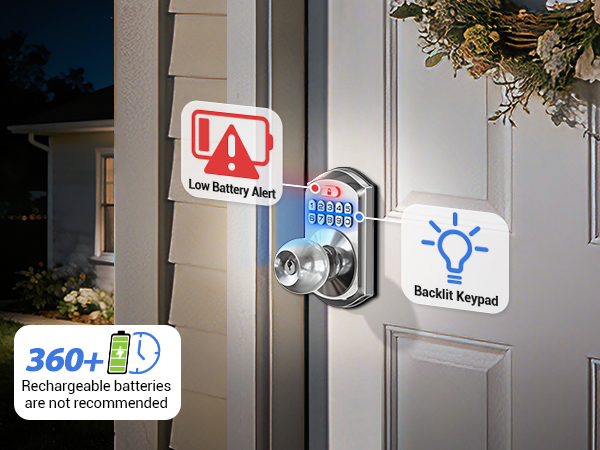 digital lock for front door