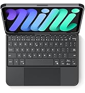 edaiser Swivel Keyboard Case for Apple iPad mini 7th/6th Gen 8.3-inch, Compact Bluetooth Keyboard...