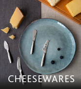 cheese platter with a knife and fork