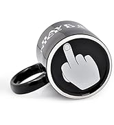 DS. DISTINCTIVE STYLE Have A Nice Day Mug Middle Finger Mug 300 Millilitre Ceramic Coffee Cup Fun...