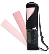 Fancy Forest KALIDI Yoga Mat Bag, Full-zip with Large Pocket and Breathable Window,For 1/4-Inch 1...