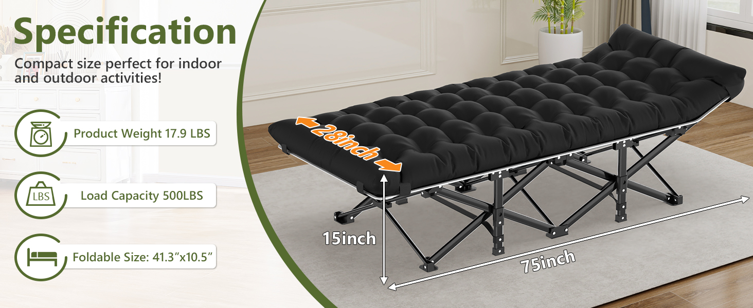 camping cot