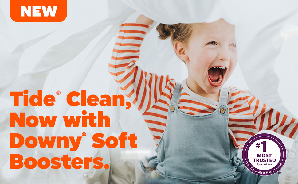 Tide Clean, Now with Downy Soft Boosters