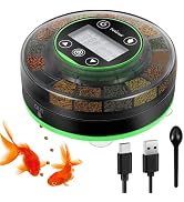 Petbank Automatic Fish Feeder for Aquarium - Moisture-Proof and Precision Feeding Betta Vacation ...