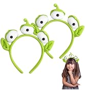 DIYASY Three-eyed Headband, 2Pcs Toy Plush Three eyes Headwear Halloween 3 Eyeball Costume Cute H...