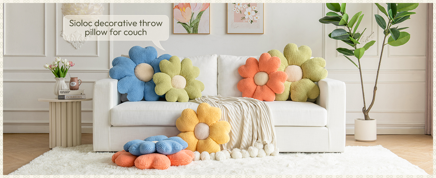 Sioloc decorative pillow for couch