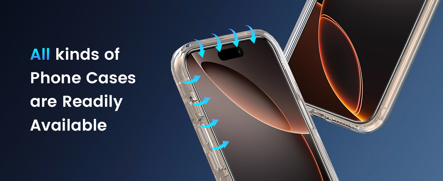 iphone 16 Pro Max case with screen protector
