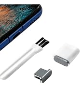 PortPlugs USB C Dust Plugs (2 Pack) - Aluminum, Compatible with iPhone 15, Samsung Galaxy S24-S20...