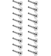 18 Pcs Silver Universal Stylus Replacement Tips,Universal Disc Tips Round Shape Replaceable Stylu...