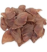 Best Pet Supplies GigaBite Whole Pig Ears for Dogs - All-Natural Slow-Roasted Chews that Clean Te...