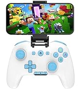 Pro Bluetooth Game Controller Compatible for Switch/Windows PC/TV/MAC/iPad/Steam/iPhone/Android/S...