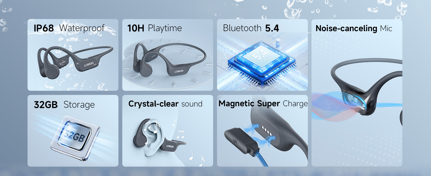 Swimming headphones