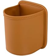 Large PU Leather Car Door Cup Holder Clip On or Hook Style Drink Holder Seat Side Hanging Storage...