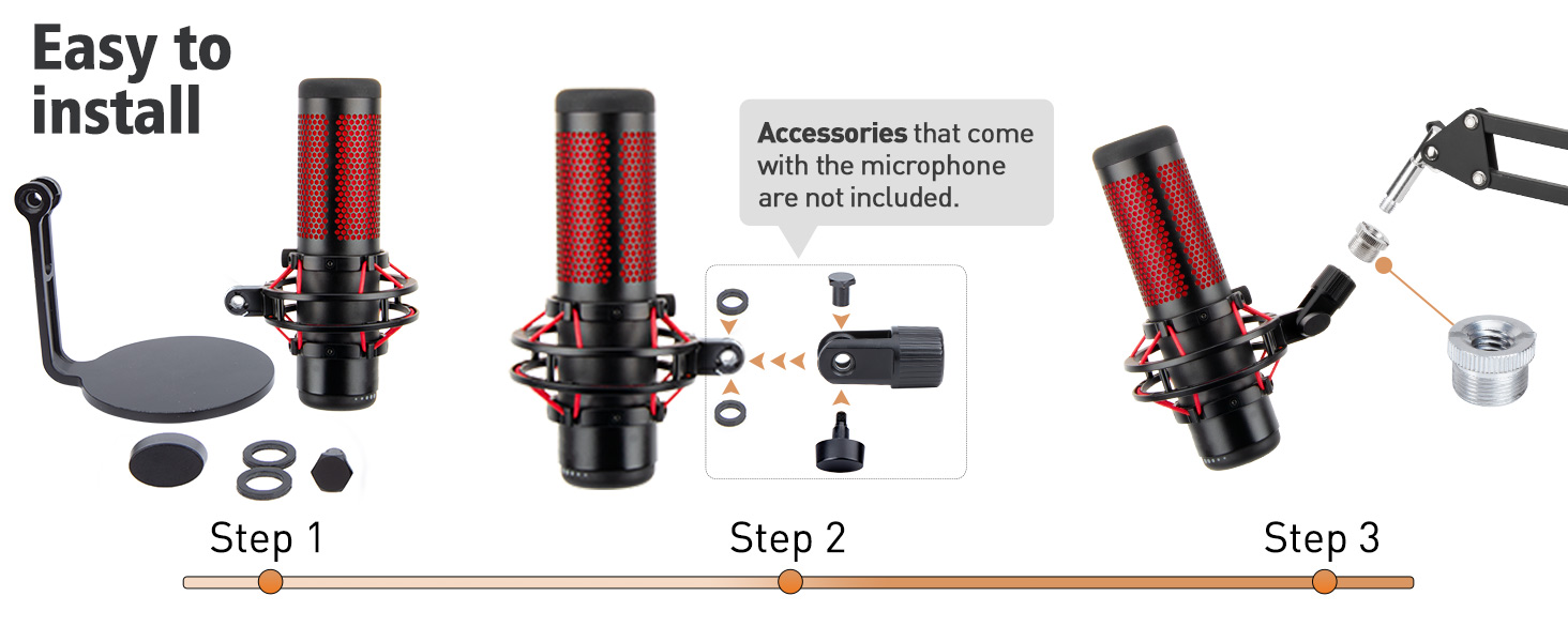 Quadcast Mic Stand SUNMON Mic Stand SUNMON Mic Stand blue yeti pro sm7b microphone at2020 sm7b