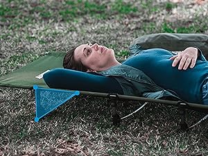 portable camp bed
