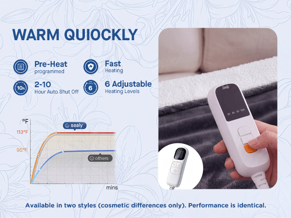 electric blanket throw