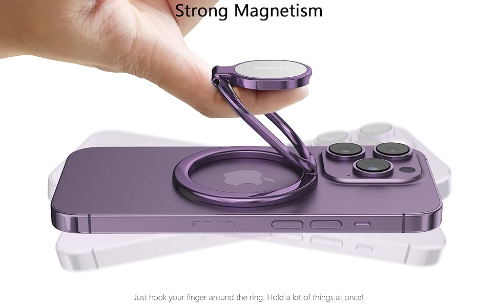 magnetic phone ring holder