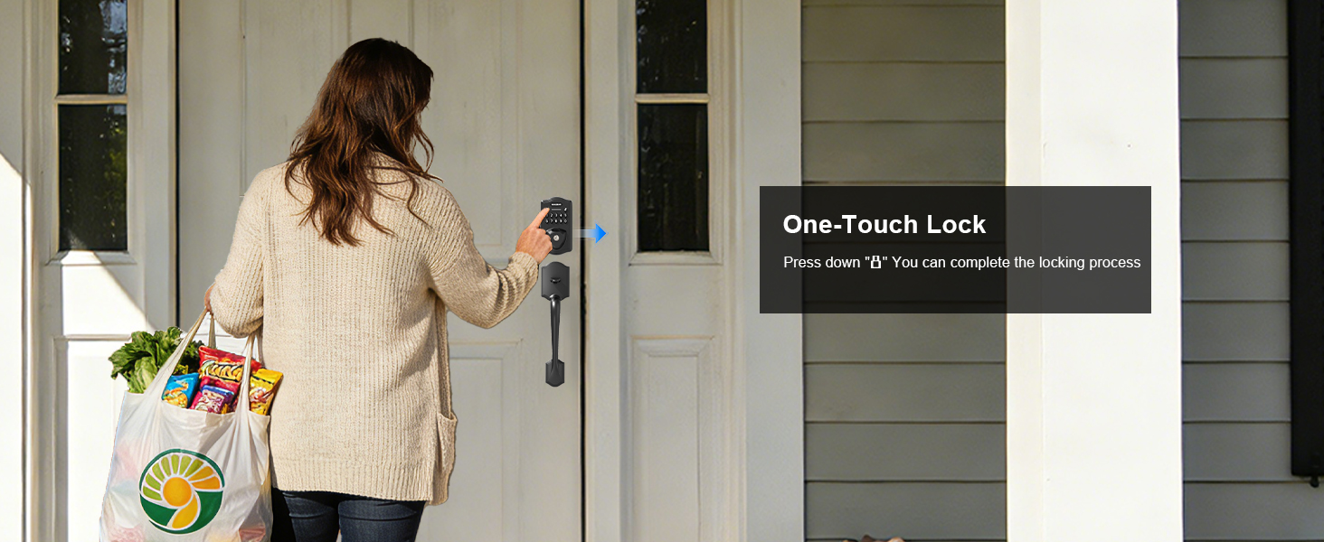 keyless entry door lock