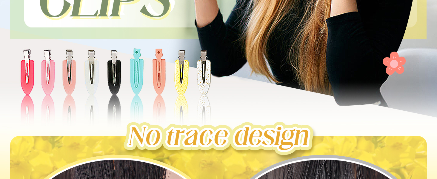 No Bend No Crease Hair Clips