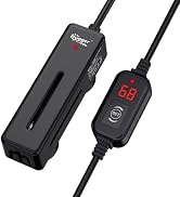 hygger Mini Fish Tank Submersible Heater 20W for 1-5 Gallons Desktop Betta Aquarium Heater with D...