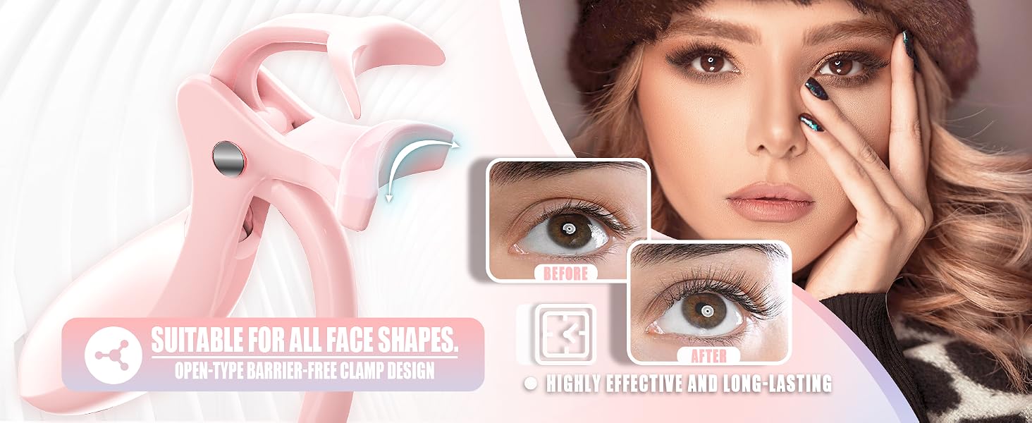 heated eyelash curler electric eyelash curler