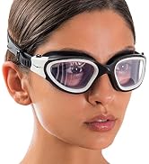 AqtivAqua Wide View Swimming Goggles // Swim Workouts - Open Water // Indoor - Outdoor Line