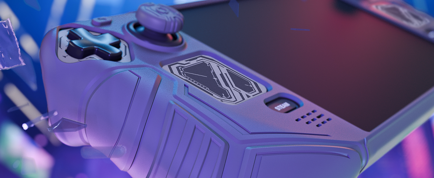 PlayVital Mecha Protective Case for Steam Deck