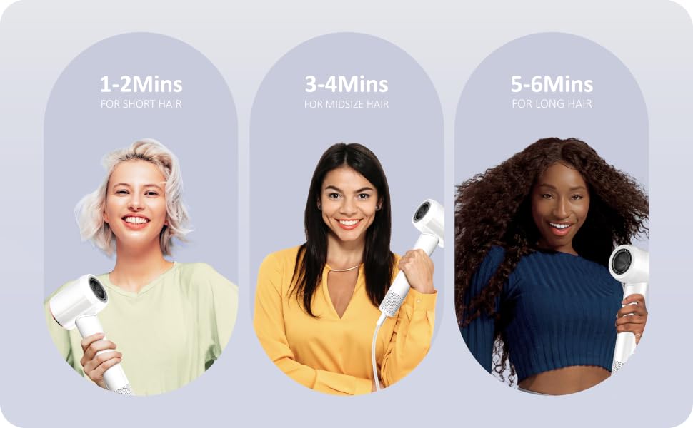 hair dryer with women