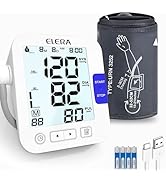 ELERA Large Screen Blood Pressure Monitor with Extra Large Cuff (13-21") for Big Arms - Automatic...