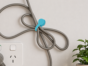 silicone cord ties