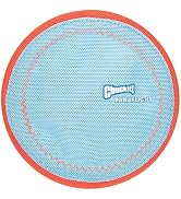 Chuckit! Paraflight Flying Disc Dog Toy - Water Floating Flyer - Durable Nylon Construction with ...