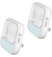 ZISUYU Motion Sensor Night Light Plug in with 3 Modes,Dual Colors,Dimmable,UL-Certified,Dusk to D...