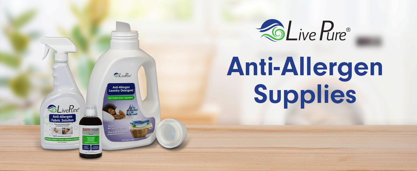 Live Pure Anti-Allergen Supplies Premium A+