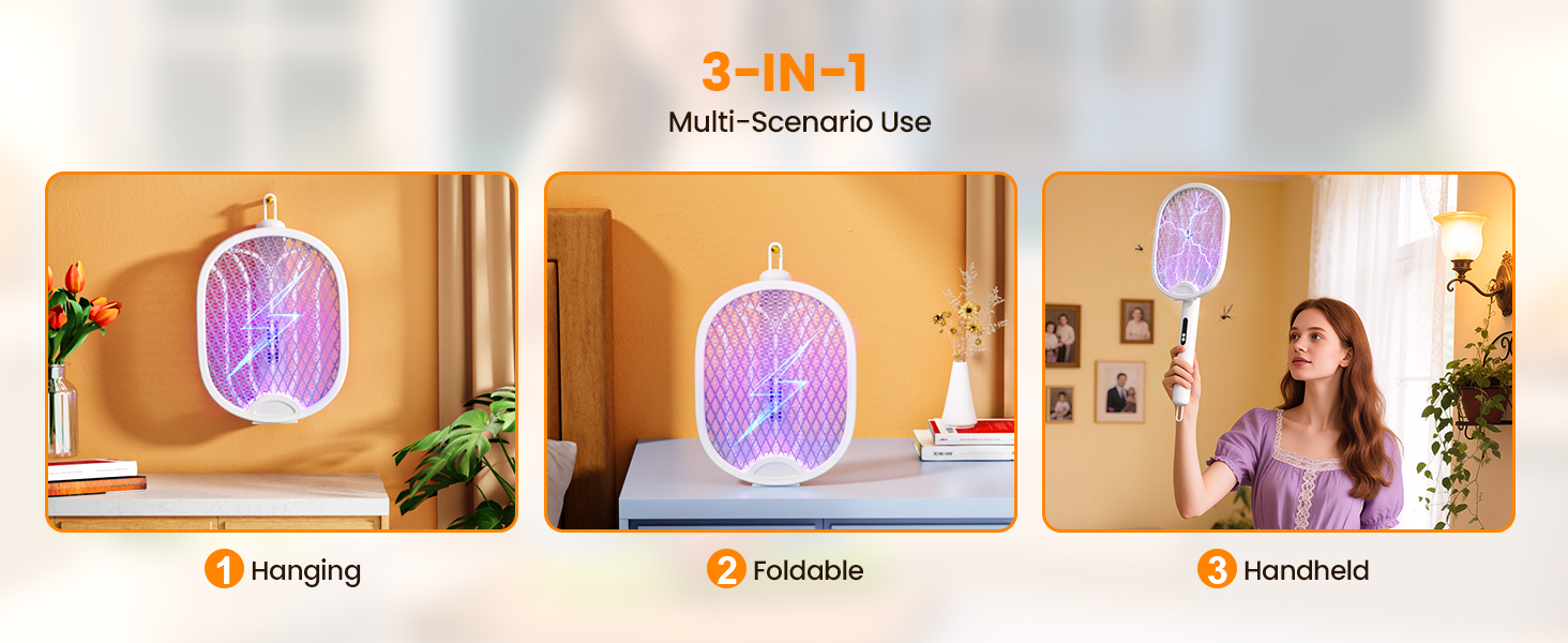 electric fly swatter racket