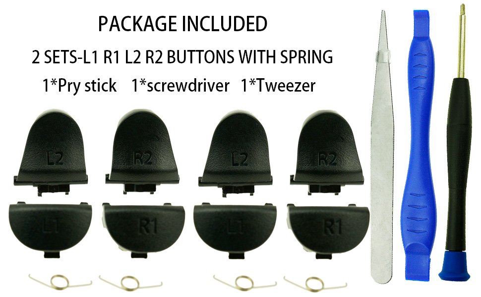 L2 R2 buttons for ps4 controller